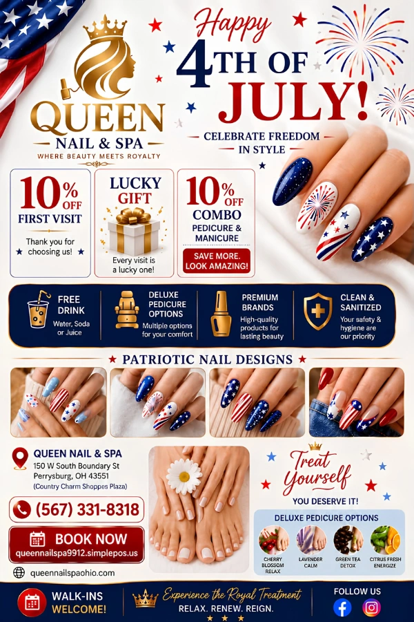 Queen Nails July Promo
