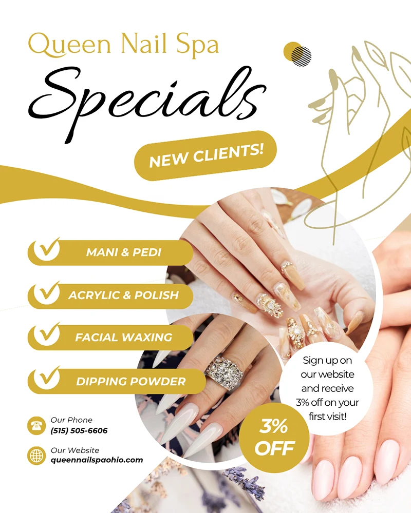 Queen Nail Spa Specials